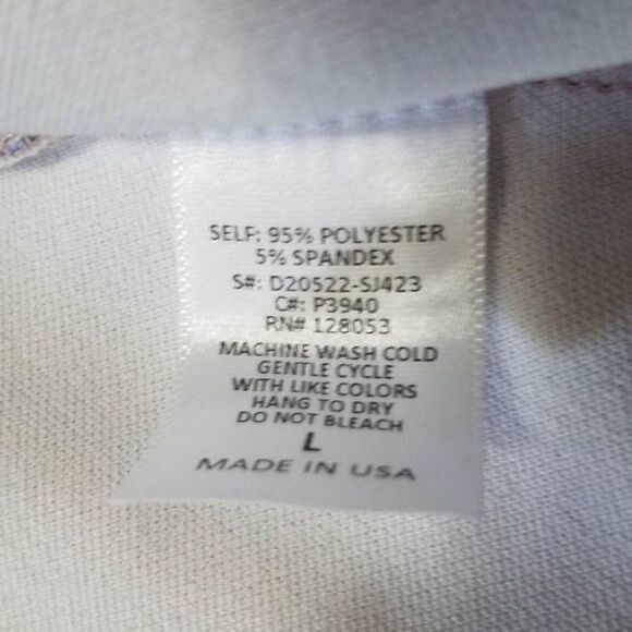 Potters Pot Rose Floral Circle Skirt size Large - Picture 7 of 7